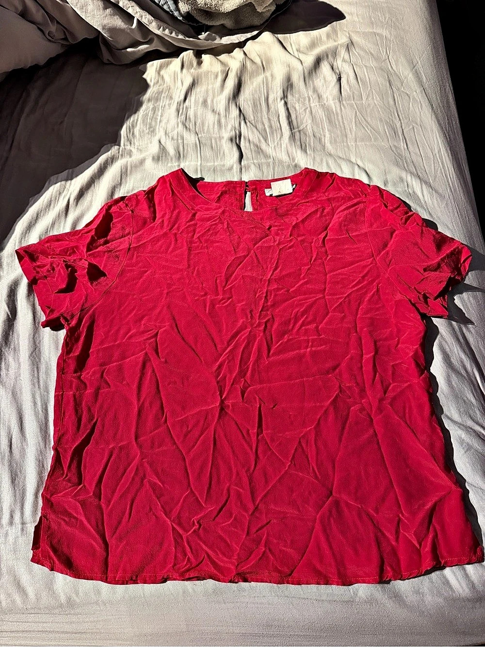 Pursuit 100% Silk Blouse Size Medium
